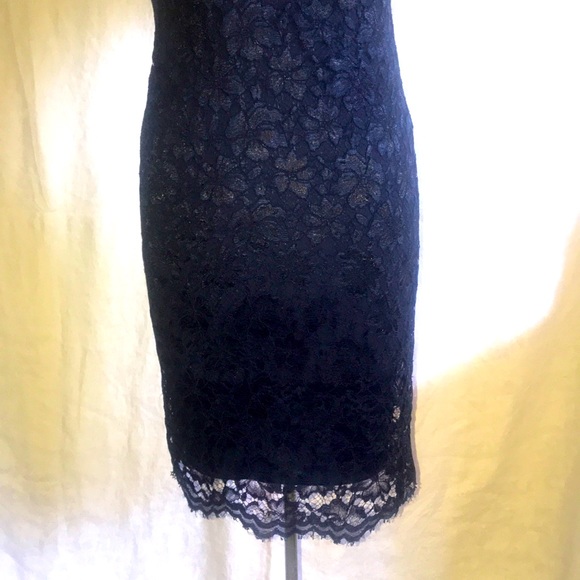 NWT Kalijati Navy Blue Lace Dress Size Small - Picture 5 of 12